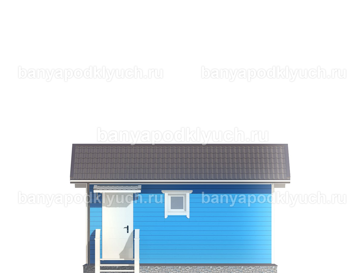 Каркасная баня 6x3 м Каркасная баня 6x3 м
